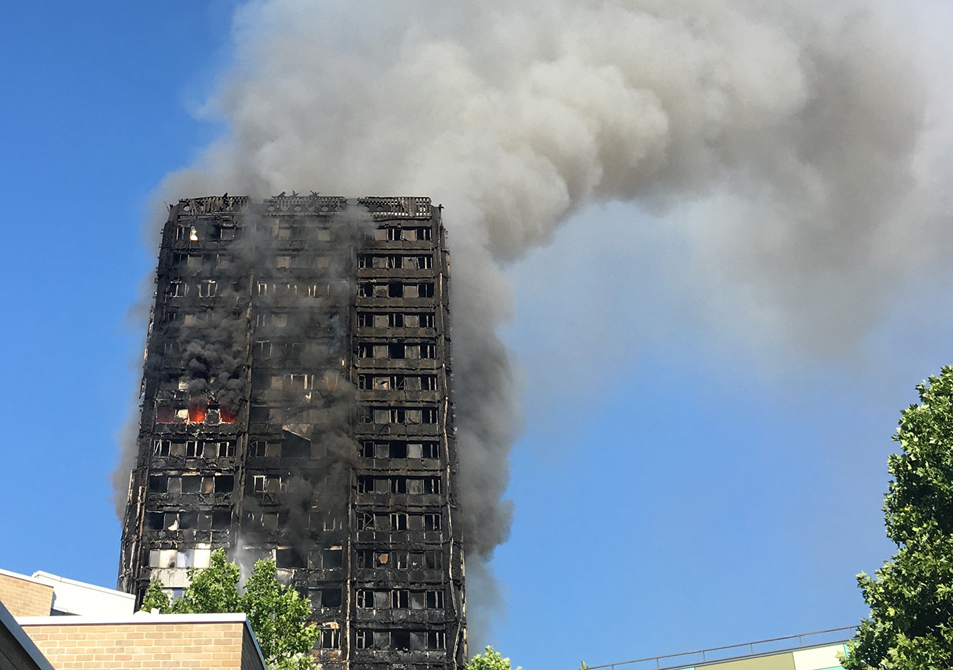 "Überall waren Flammen"
