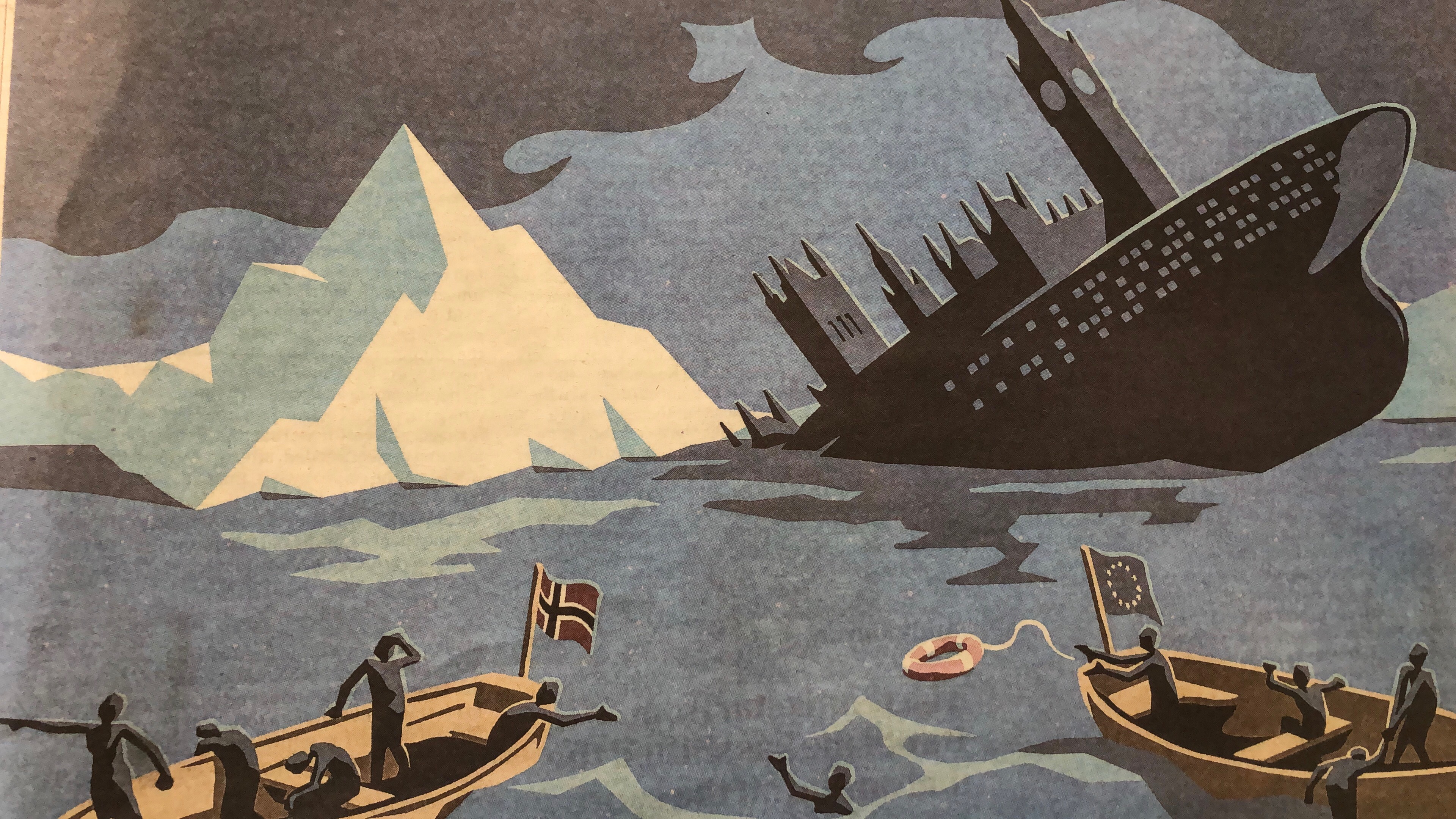 Brexitannia sinkt. Wege zum Rettungsboot.