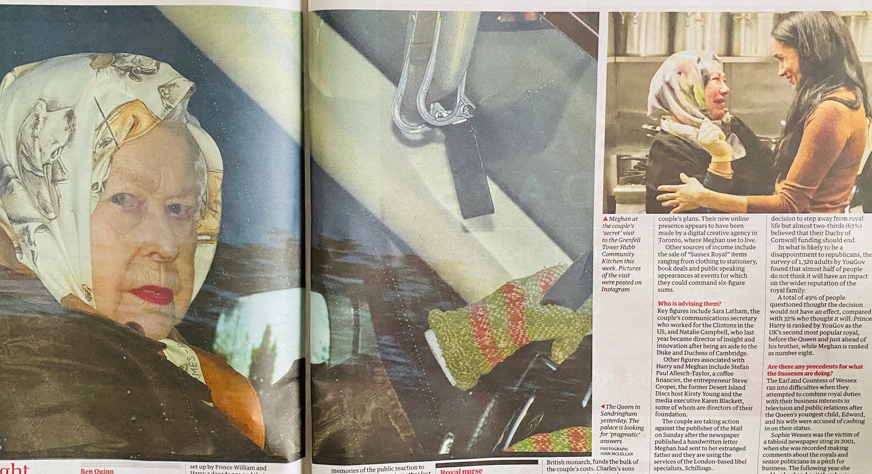 Megxit - wackelt die Krone?