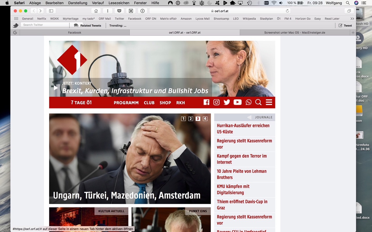 Echte Engländer auf Ö1: Kontext mit Tessa Szyszkowitz