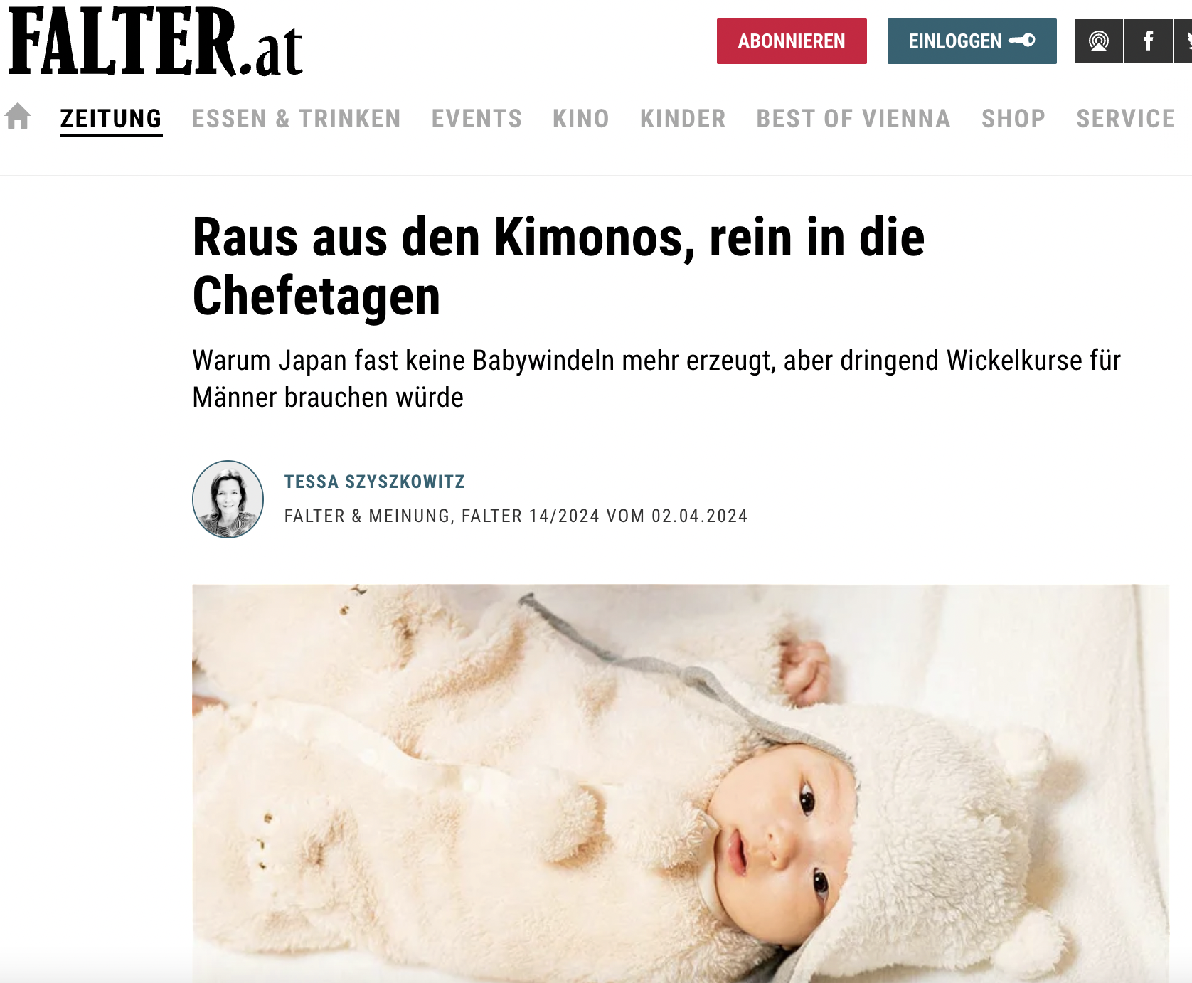 Raus aus den Kimonos, rein in die Chefetagen