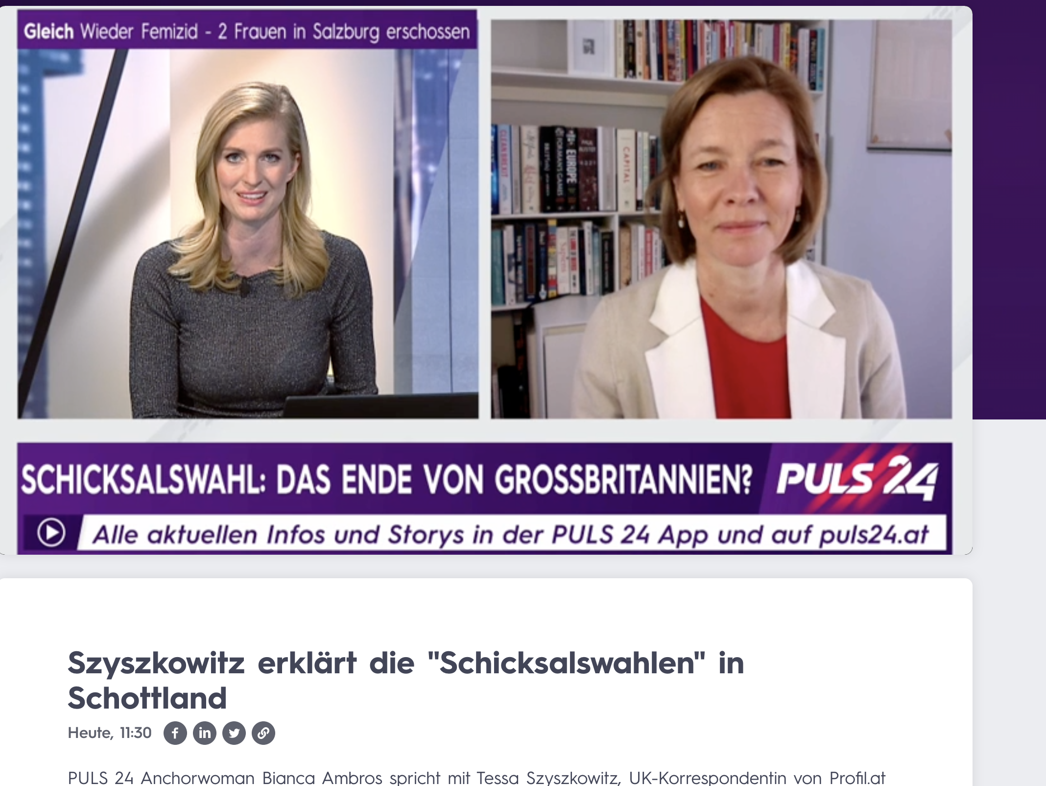 Schicksalswahlen in Schottland